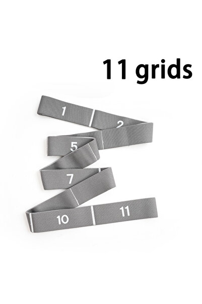 Choice 11 grids-Gery Multi Stage Yoga Stretch Band Latin Dance Stretch Band C...