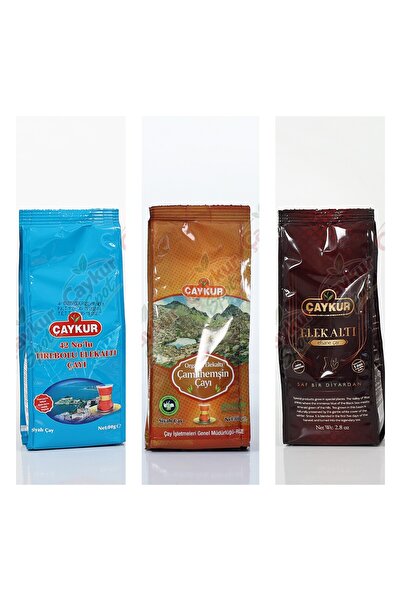 Çaykur HEDİYELİK ELEKALTI SERİSİ 80 GR X 3 ADET ELEKALTI 42 NO'LU TİREBOLU, E...