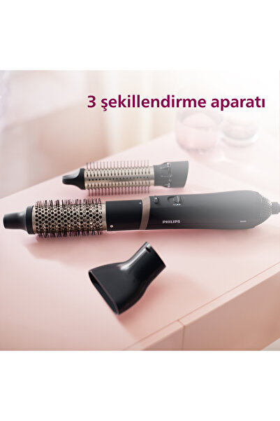 Philips 3000 Serisi 3'ü 1 Arada Saç Şekillendirici, Seramik Argan Yağı Katkılı Plakalar, BHA301/00
