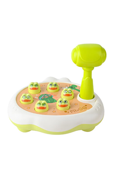 OEM Interactive Toy Whack-a-Mole, Hammering Game, Green, 3+ Years, Frog Set