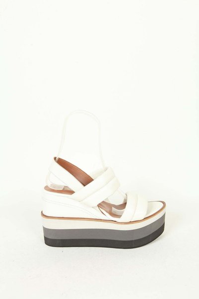 Elisse Shoes صنادل نسائية بكعب عريض
