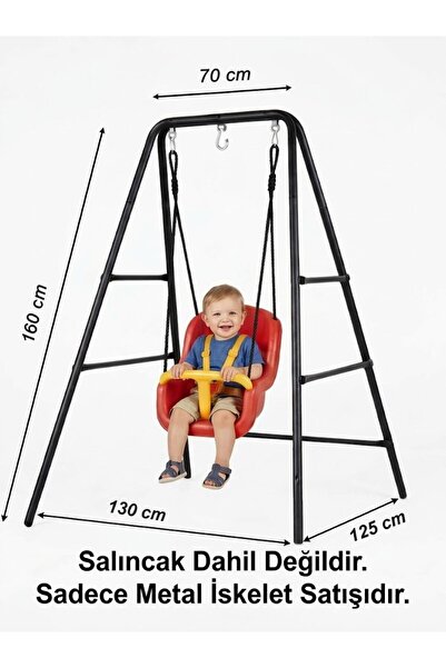 Yekta Home Metal Stand - Çok Amaçlı Bebek Hoppala ve Bebek Beşik Standı Çocuk...