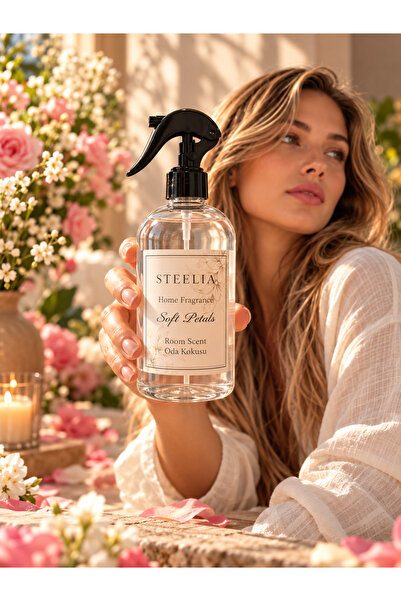 Soft Petals Oda Spreyi 550 ML - Ev, Ofis, Araç ve Yaşam Alanları İçin Uzun Süre Kalıcı Ortam Kokusu Room Spray
