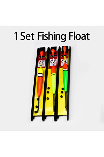 Choice 1 Floats Set Topranc Fishing Bobber Line Kits Fishhook Foam Fishing Fl...
