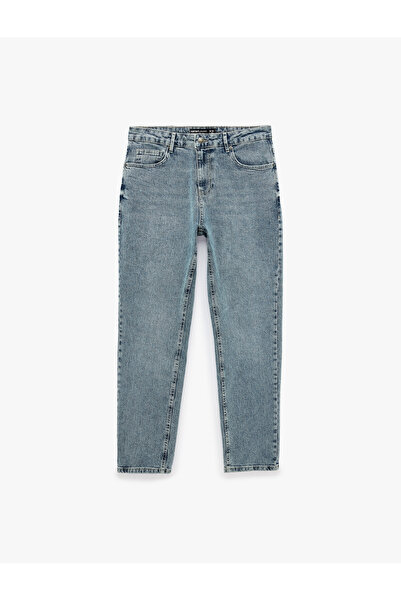 Koton Regular Fit Normal Bel Pamuklu Tapered Jean Pantolon - Joe Jean
