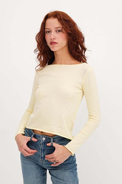 Addax Uzun Kollu Basic Bluz B1846