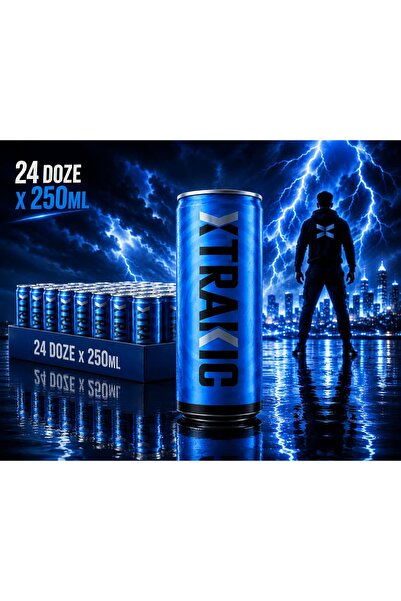 XTRAKICK Băutură energizantă - - BAUTURA ENERGIZANTA 250 ML x 24 bucati