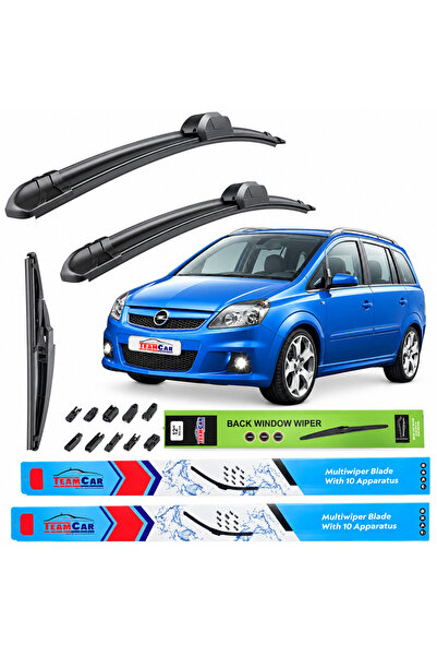 TEAMCAR Wipers OPEL Zafira B (2005–2011) TeamCar® Flat – Complete Set