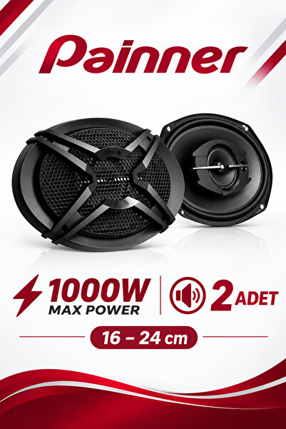 Painner P-696 1000 Watt Oto Hoparlör Oval 6x9 Araba Hoparlör 2 Adet Oto Oval ...