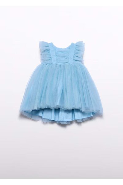Abel & Lula Baby Girl Dress Blue