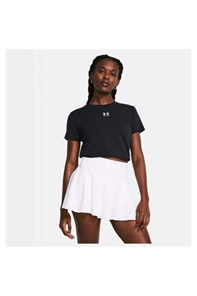 Under Armour Ua Rival Core Ss Black Women's T-Shirt 1383648-001