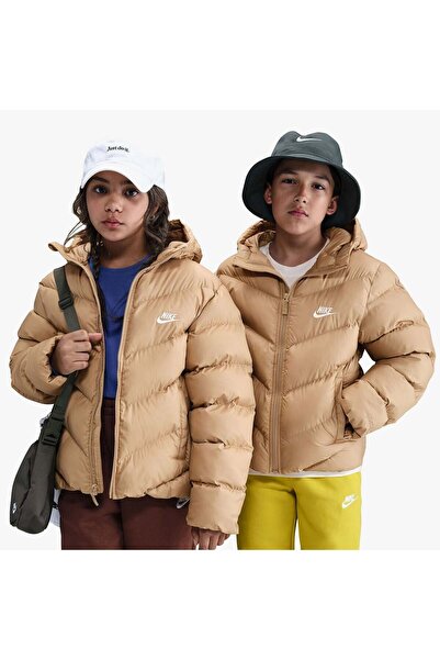 Nike K NSW TF ADP PUFFER Bej Kız Çocuk Mont HQ4976-200