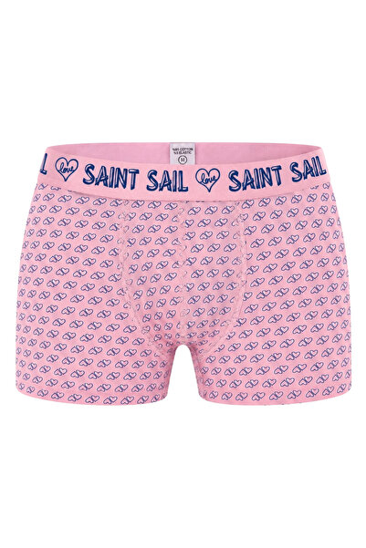 Saint Sail Sevgililer Günü Hediyesi Kombin Uyumlu Kalp Desenli Pamuklu Erkek ...
