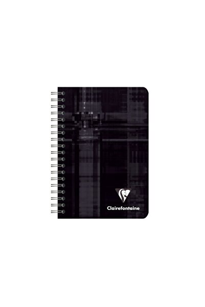 Clairefontaine Caiet A7+ (9 x 14 cm) cu spirală, 90 de file, dictando
