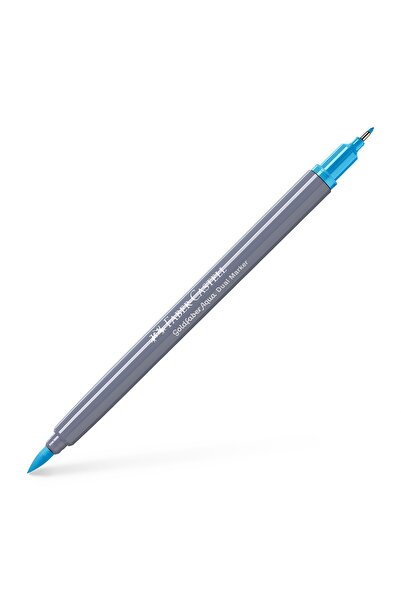 Faber Castell Разтворим маркер с два върха Голдфабер Син манган 245 ФАБЕР-КАСТЕЛ