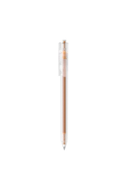Deli Pix cu gel cu mecanism 0.5mm portocaliu