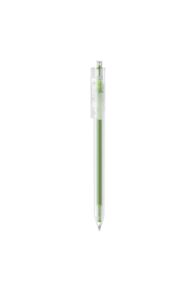 Deli Pix cu gel cu mecanism 0.5mm verde deschis
