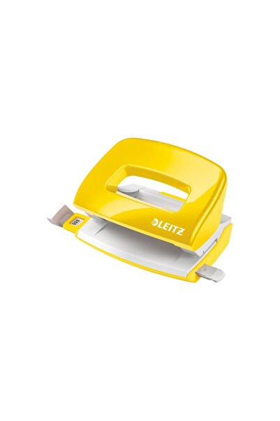 Leitz Hole Punch 10 Inch Model Mini 5060 Yellow WOW