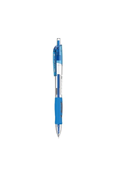 Deli Pix cu gel cu mecanism 0.5mm albastru Lineum