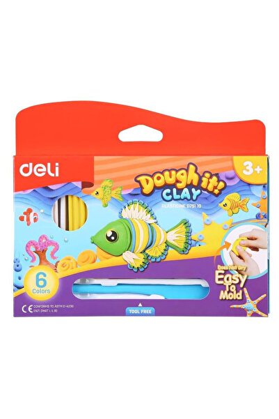 Deli Plastilină 6 Culori 120g