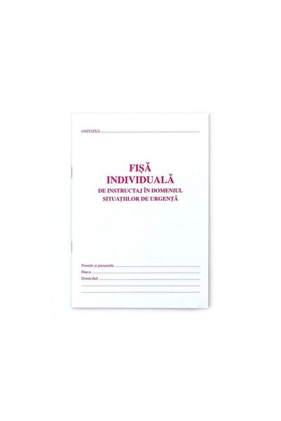 OEM INDIVIDUAL PSYCHOPHYSICAL FILE (ISU)