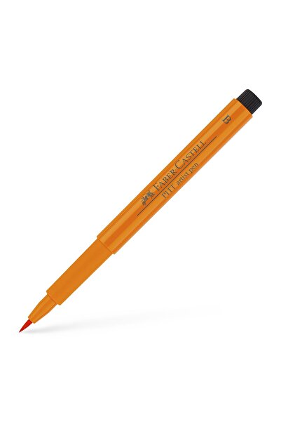 Faber Castell Pitt Artist Pen Brush Orange Faber-Castell