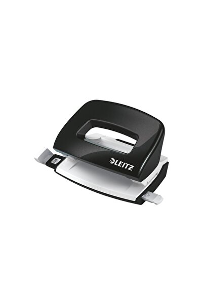 Leitz Delgeç Wow Mini 10 Sayfa Kapasiteli Metalik Siyah