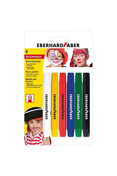 Eberhard Faber SET OF PENCILS FOR GIRL, 6 RETRACTABLE COLORS, EBERHARD FAB