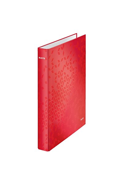 Leitz Mechanical Notebook A4 2 Rings 25mm/40mm Red WOW