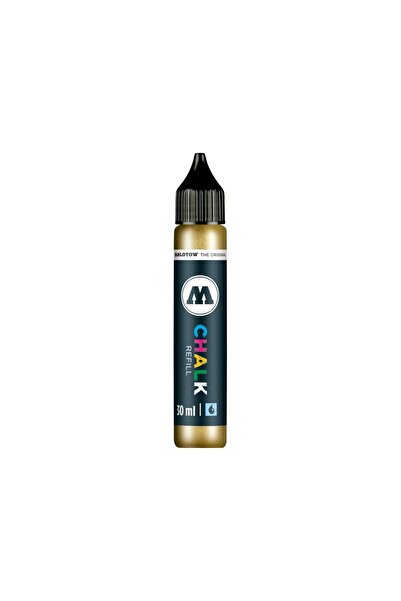 Molotow Αναπλήρωση κιμωλίας "μεταλλική " 30 ml μεταλλικό χρυσό 002