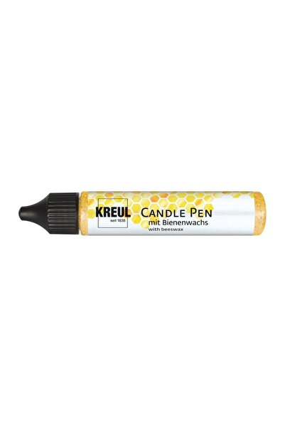 Kreul Culori pentru decorarea lumânărilor 29 ml sclipici auriu
