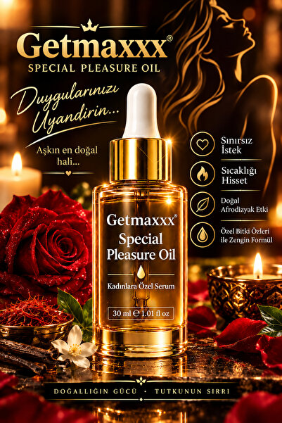 Getmaxxx Kadınlara Özel Serum 30 ML Special Pleasure Oil