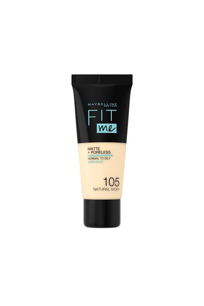 Maybelline New York Fond de ten Maybelline New York Fit Me Matte & Poreless 105 Natural Ivory, 30 ml