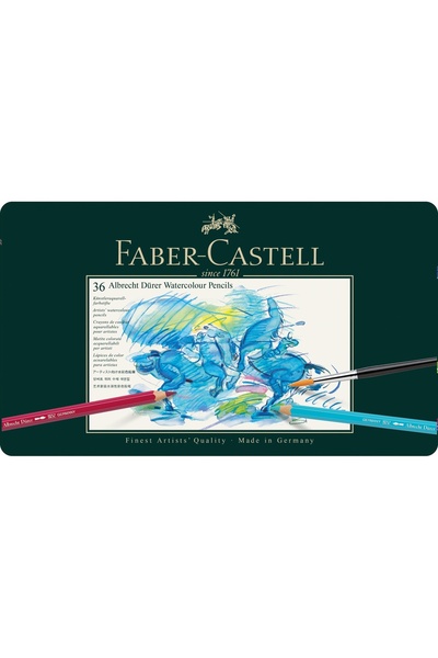 Faber Castell Цветни акварелни моливи Faber-Castell, 36 цвята, Албрехт Дюрер
