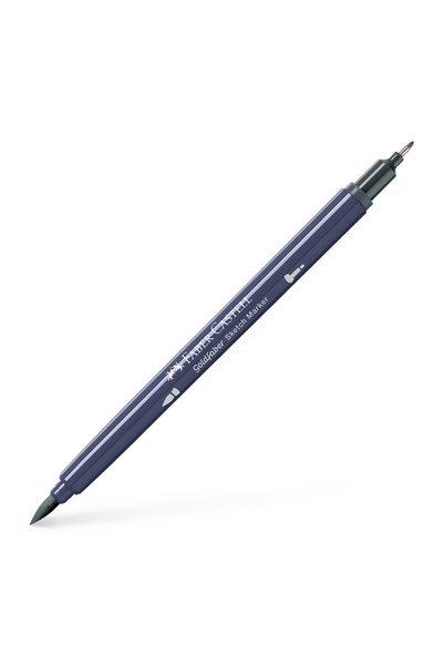 Faber Castell Маркер за скициране с два върха Неутрално сиво IV 344 Goldfaber...