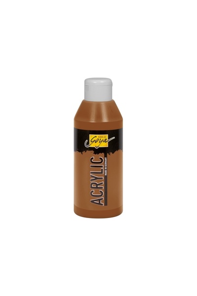 Kreul Акрилна боя Solo Goya 250 мл тъмно оксидно кафяво