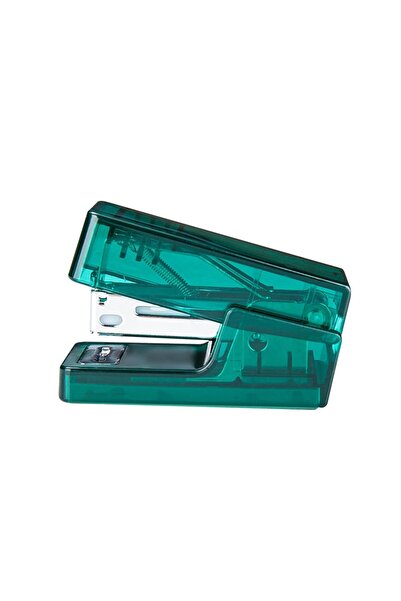 Deli STAPLER 12 SLOTS 24/6 MINI NUSIGN GREEN TRANSPARENT