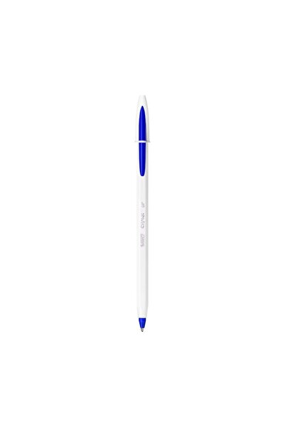 Bic Pix cu bilă de unică folosință Cristal Up Medium, albastru