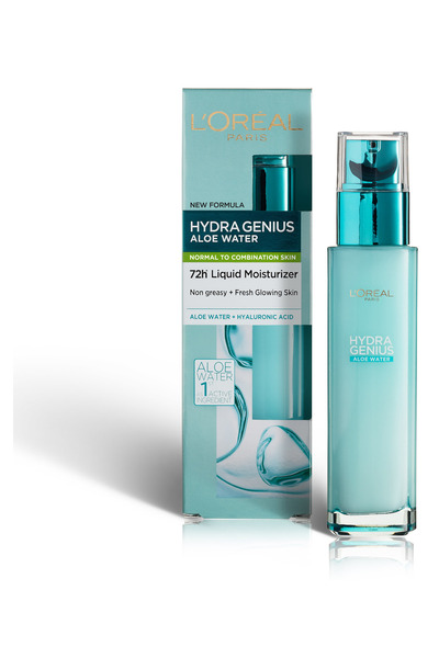 L'Oreal Paris Crema de zi L'Oreal Paris Hydra Genius pentru ten mixt, 70 ml