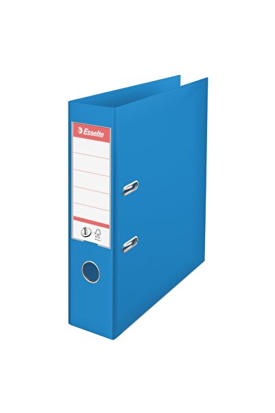 Esselte Copertă de carte plastificată, interior-exterior, 7,5 cm, albastru in...