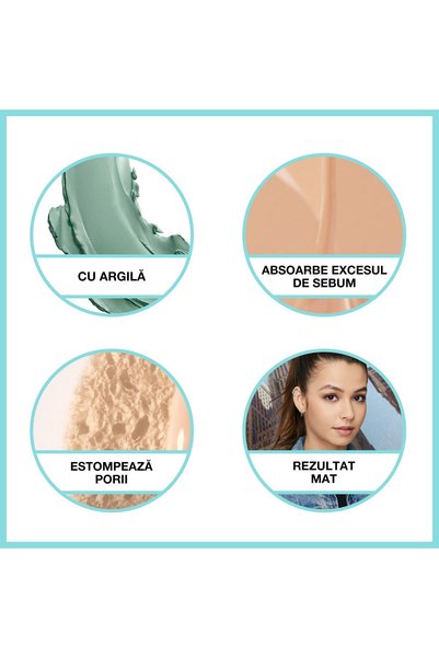 Maybelline New York Fond de ten Maybelline New York Fit Me Matte & Poreless 110 Porcelain, 30 ml