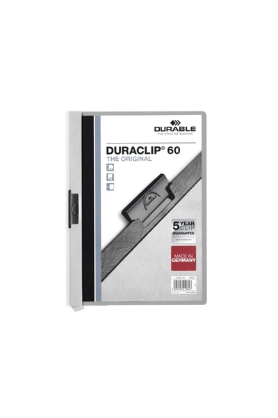Durable Plastic folder Duraclip Original 60 anthracite