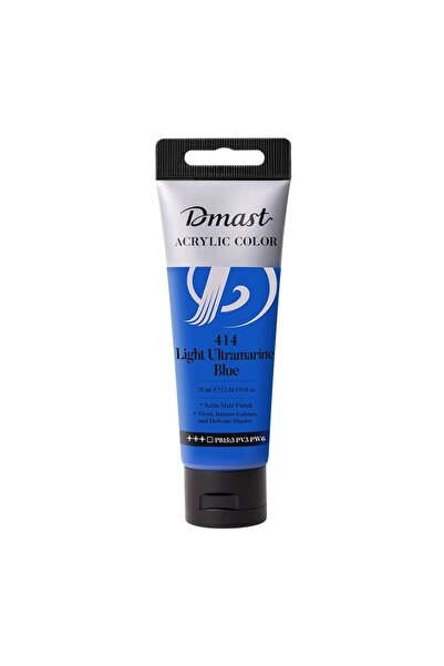 DMAST CULORI ACRILICE PROFESIONALE 75ML ALBASTRU ULTRAMARIN DESCHIS 414 DE LA...