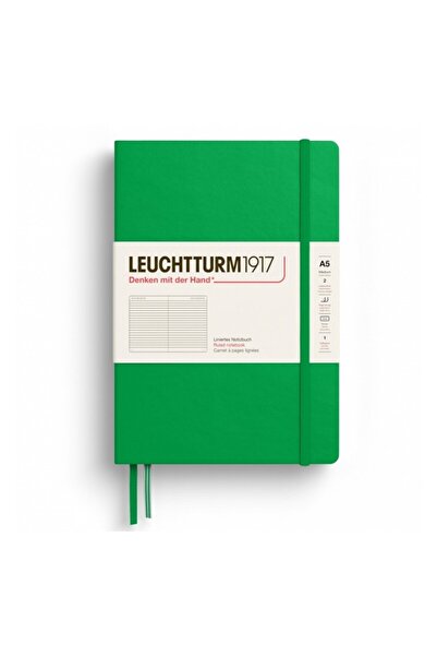 Leuchtturm Тетрадка А5 Диктанто с твърди корици, пролетно зелена