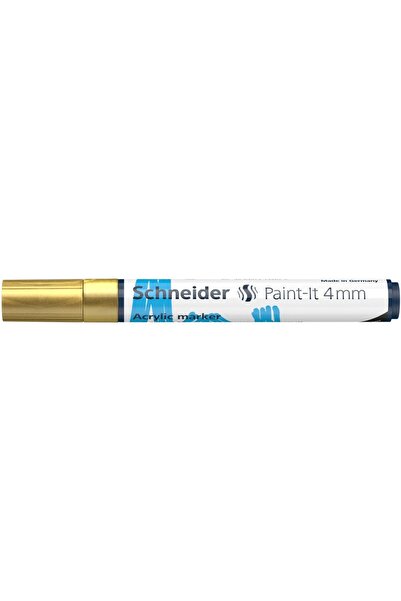 SCHNEIDER Marker acrilic Paint-It 320 4 mm auriu