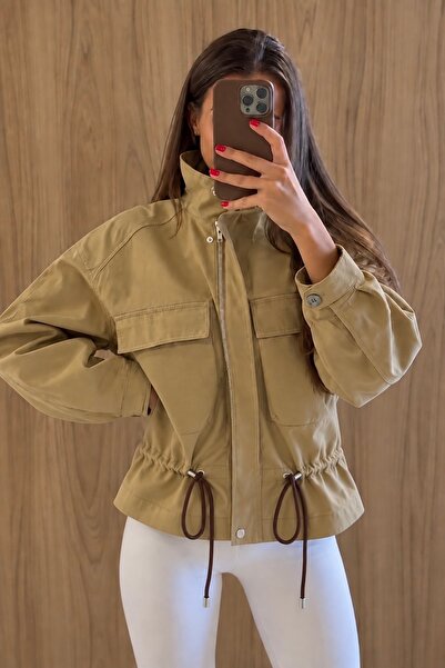 Trendsensin Lorven Oversize Taş Viral Kadın Ceket