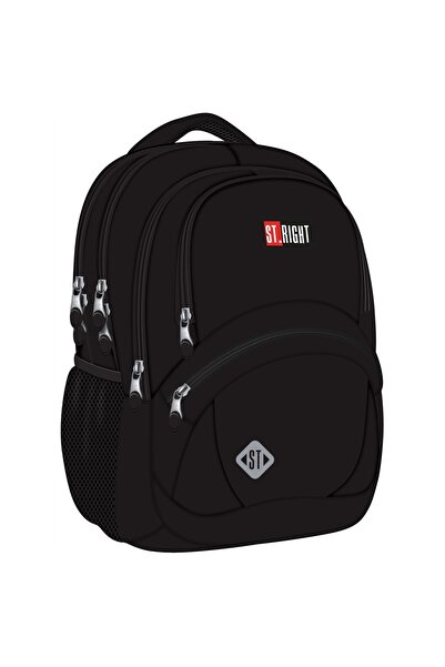 St.Majewski Rucsac de liceu BP-05 ST.BLACK ST.RIGHT