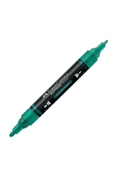 Faber Castell Marker acrilic Multimark Color 358 Verde Smarald Faber-Castell