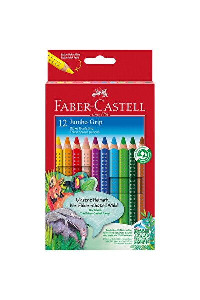 Faber Castell 12 Culori Marker de pictură cu prindere jumbo