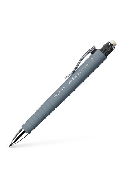 Faber Castell Μηχανικό μολύβι 0.7mm Poly Matic Γκρι Faber-Castell